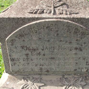 MOMMEN Mary Jane TWIGG  -1891