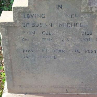 MICHEL Susan nee GULLY   -1913