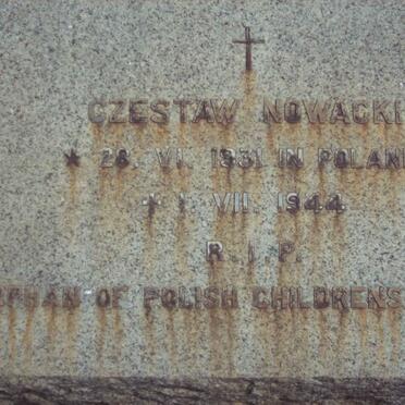 NOWACKI Czestaw 1931-1944