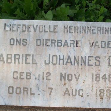 OTTO Gabriel Johannes 1849-1882
