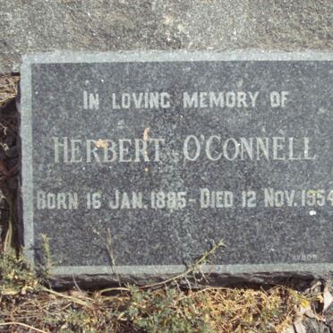 O'CONNELL Herbert 1885-1954