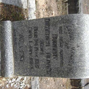 OLIVIER Burgert Diederick 1887-1925