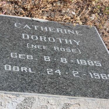 O'CONNELL Catherine Dorothy nee ROSE 1885-1969
