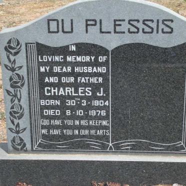 PLESSIS Charles J., du 1904-1976