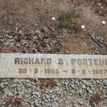 PORTEUS Richard S. 1885-1957