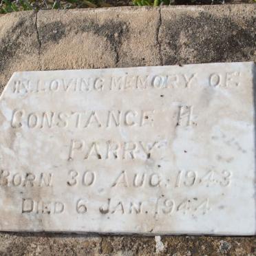 PARRY Constance H. 1943-1944