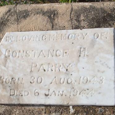 PARRY Constance H. 1943-1944