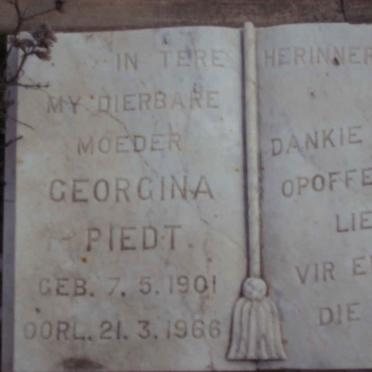 PIEDT Georgina 1901-1966