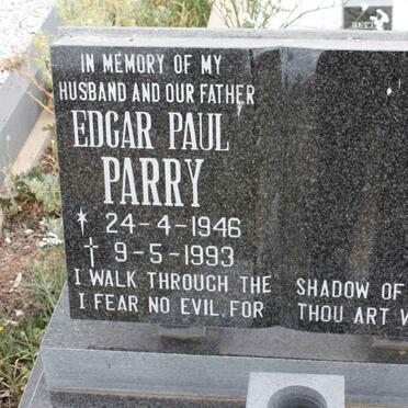 PARRY Edgar Paul 1946-1993