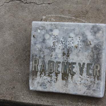 RADEMEYER Baba