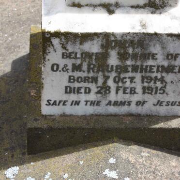 RAUBENHEIMER ? 1914-1915