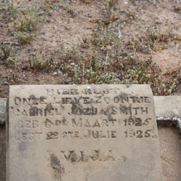 SMITH Gabriel Jozua 1925-1925