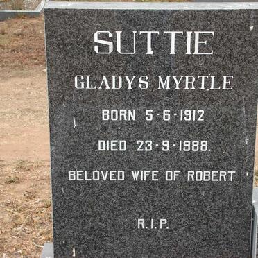 SUTTIE Gladys Myrtle 1912-1988