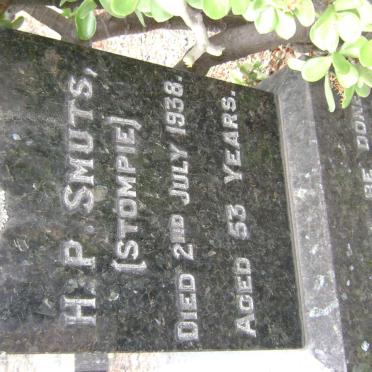 SMUTS H.P  -1938