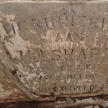 SWART H.A. 1838-1915