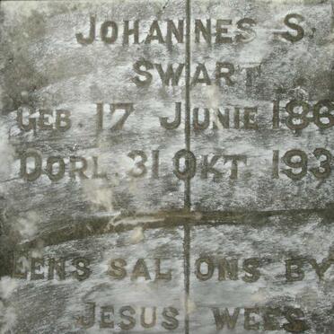 SWART Johannes S. 1863-1937