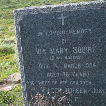 SQUIRE Ida Mary nee ROGERS  -1954 
