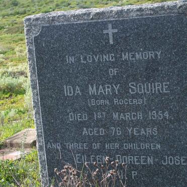 SQUIRE Ida Mary nee ROGERS  -1954 