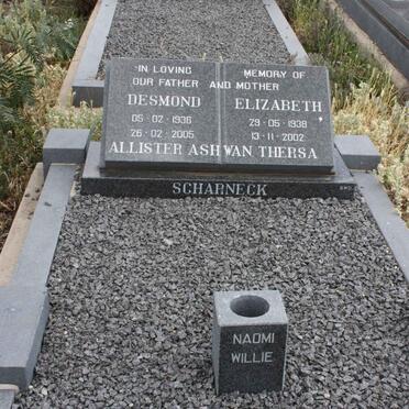 SCHARNECK Desmond 1936-2005 &amp; Elizabeth 1938-2002