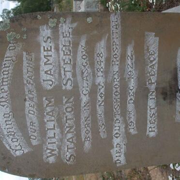 STEELE William James Stanton 1848-1922