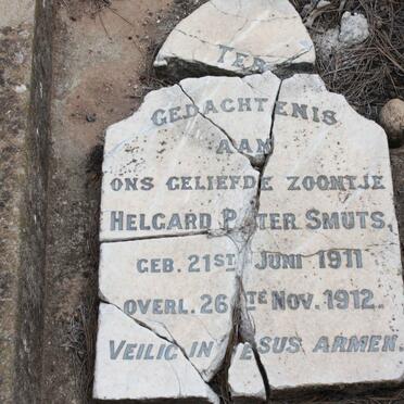 SMUTS Helgard Pieter 1911-1912