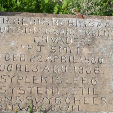SMIT P.J. 1880-1936