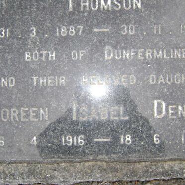 DENMAN Doreen Isabel 1916-1983