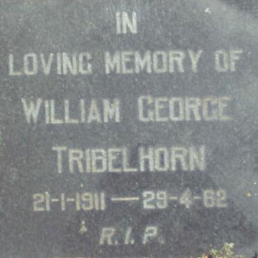 TRIBELHORN William George 1911-1962