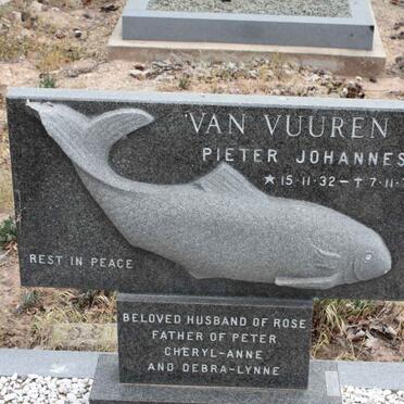 VUUREN Pieter Johannes, van 1932-1975