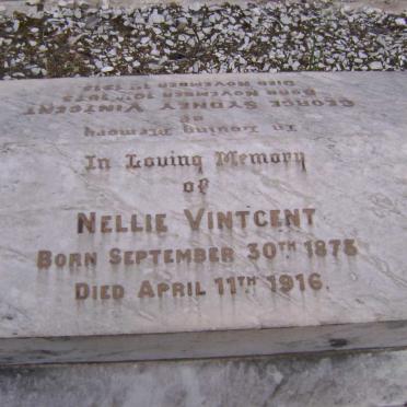 VINTCENT George Sydney 1873-1915 &amp; Nellie 1873-1916