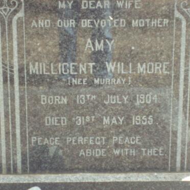 WILLMORE Amy Millicent nee MURRAY 1904-1955