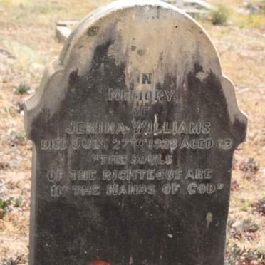 WILLIAMS Jemima -1928