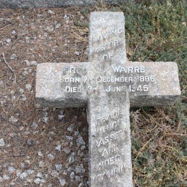 WARREN Fred 1886-1945
