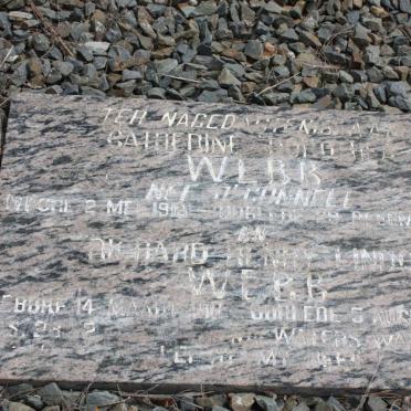 WEBB Richard Henry Lindo 1911-199? &amp; Catherine Dorothea O'CONNELL 1913-1991