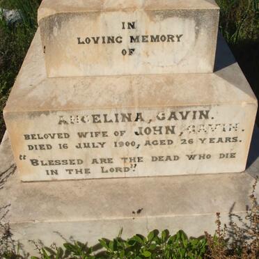 GAVIN Angelina  -1900