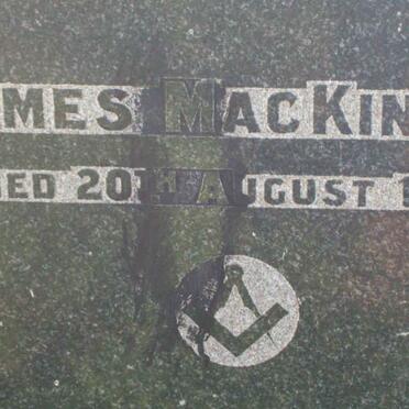 MacKINLAY James  -1905