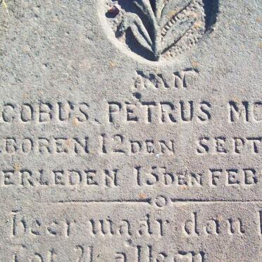 MOSTERT Jacobus Petrus  1824-1902