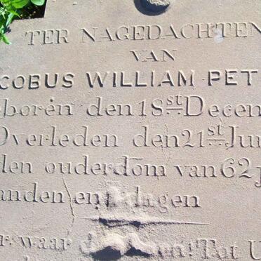 PETERSEN Jacobus William  1812-18755