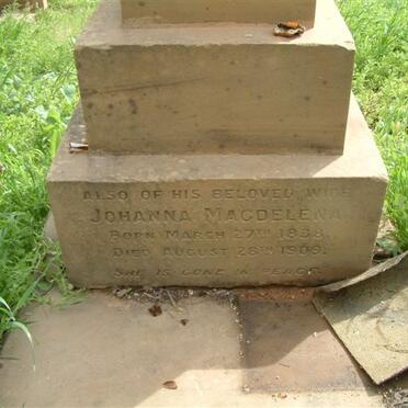 SAUNDERS Robert Benjamin -1879 :: SAUNDERS Johanna Magdelina 1888-1909