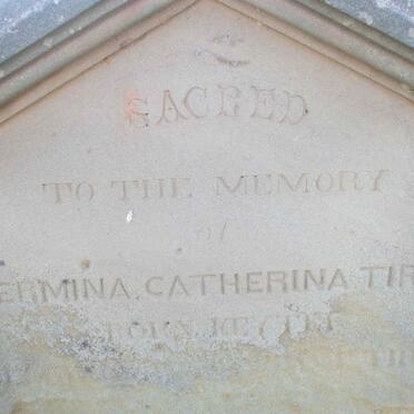 TIRAN Hermina Catherina nee KEYTER 