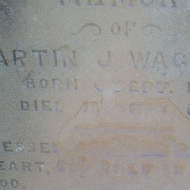 WAGENER Martin J.  1813-1895