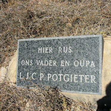 POTGIETER L.J.C.P. 1865-1933