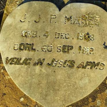 MAREE J.J.P. 1908-1912
