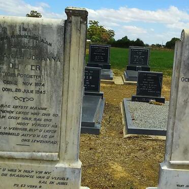 OLIVIER Ockert Johannes 1874-1936 &amp; Susarah Johanna POTGIETER 1874-1945