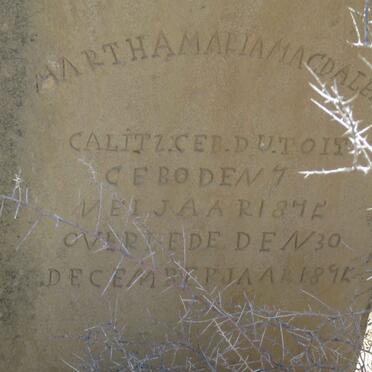 Western Cape, OUDTSHOORN district, Middelpad Station, Seringlaning 155, farm cemetery