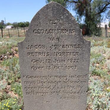 NORTIER Jacob Johannes 1822-1907