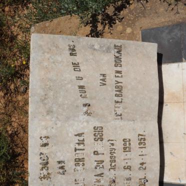 Western Cape, OUDTSHOORN district, Oudtshoorn, Onverwacht 143_3, farm cemetery