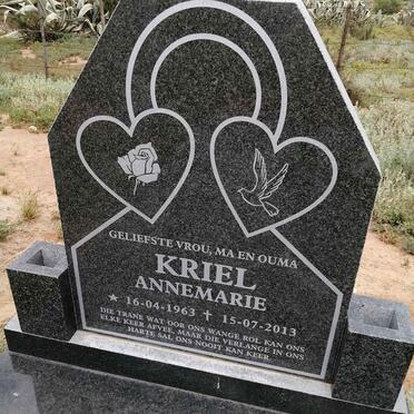 KRIEL Annemarie 1963-2013