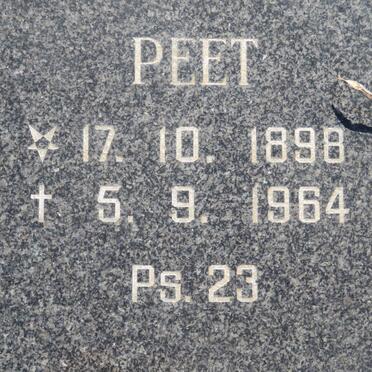 ? Peet 1898-1964
