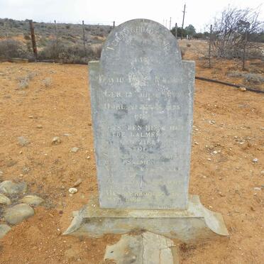 FOURIE David H.P. 1893-1895